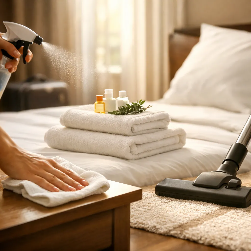 Ménage professionnel pour location Airbnb en Normandie - L.A Conciergerie Prestige